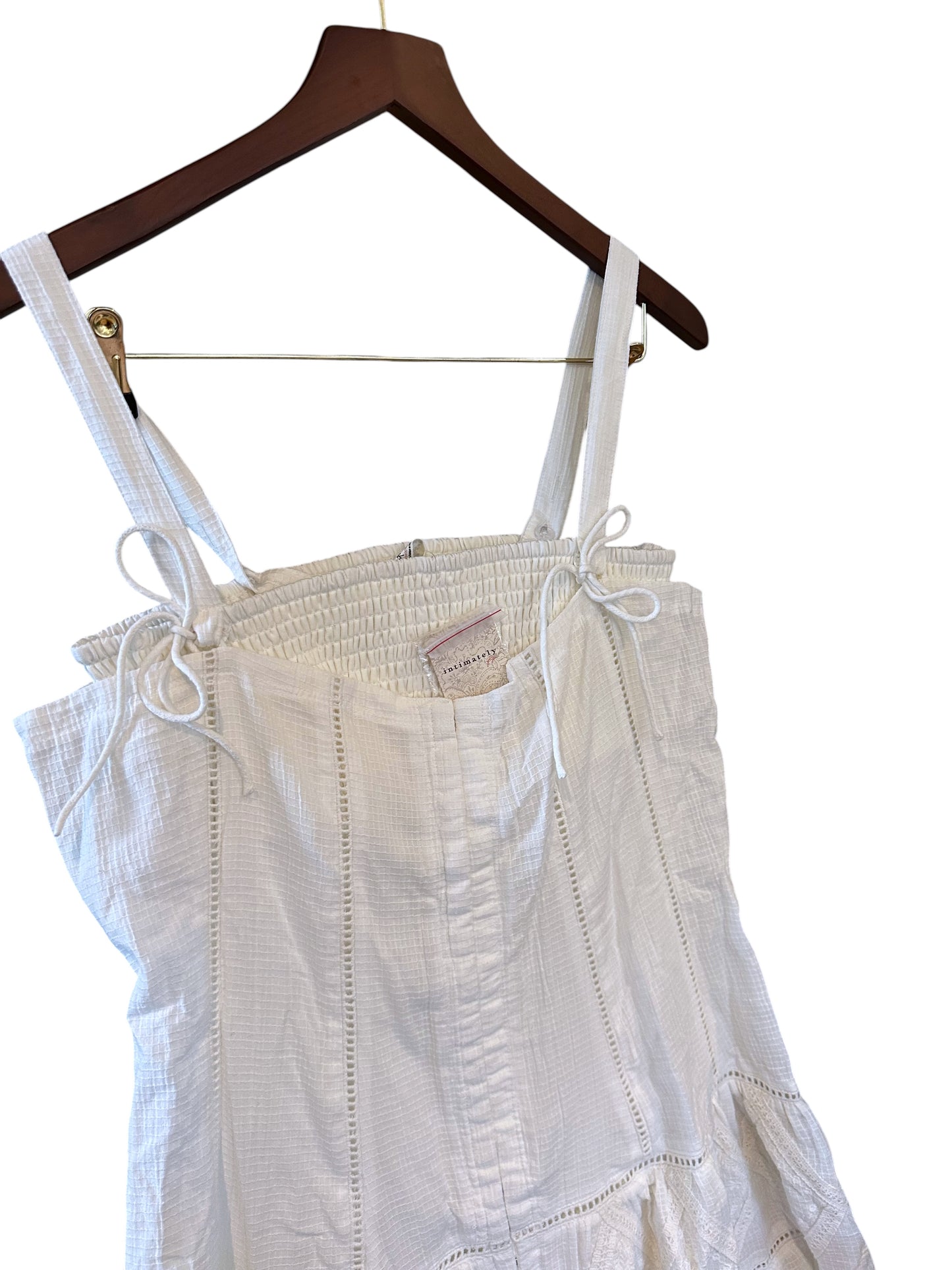 Free People Break Of Day Mini Dress / Bodysuit - Size M RRP 140