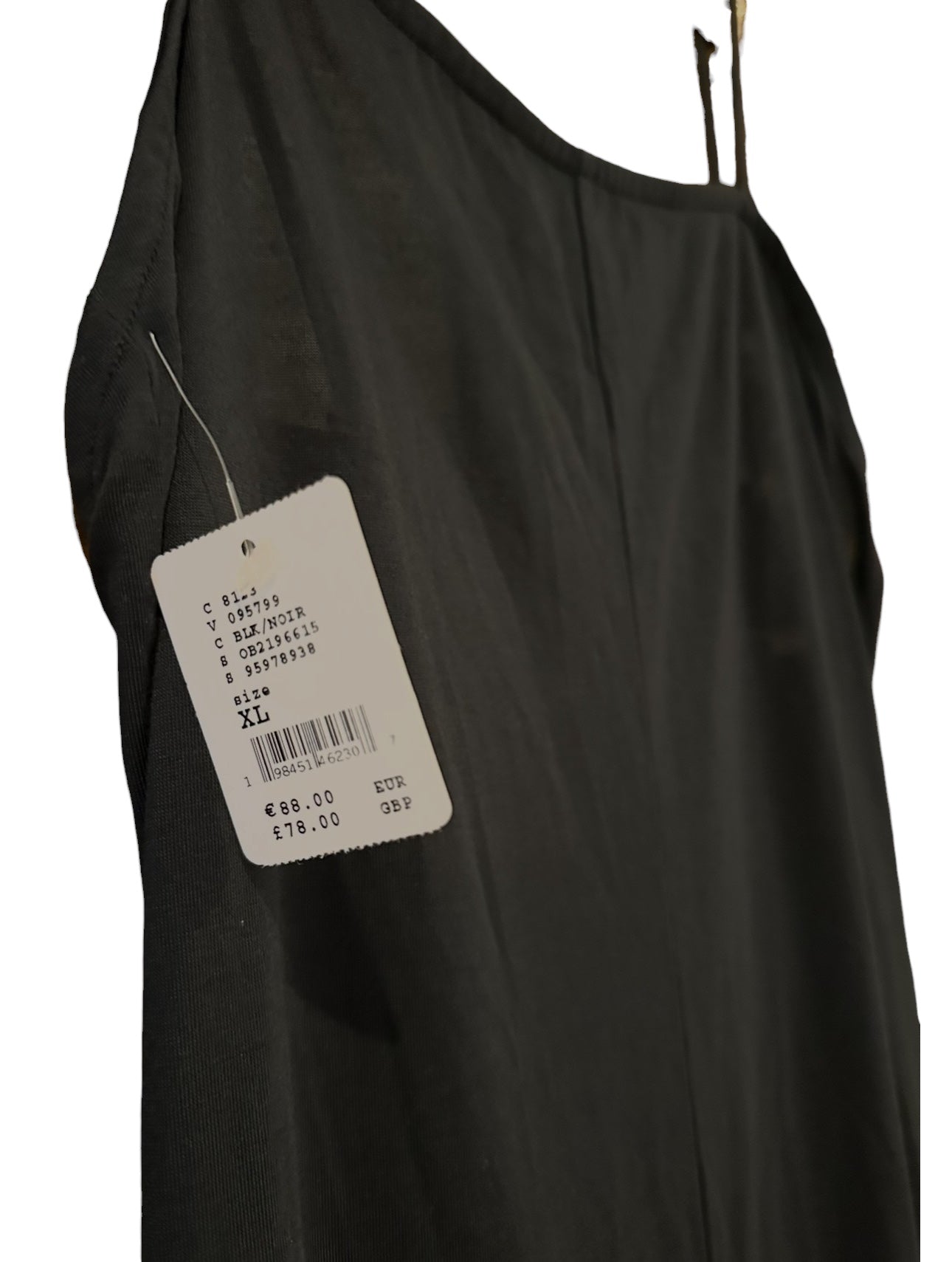 Free People Back To Love One Piece - Black - Size XL - RRP 78