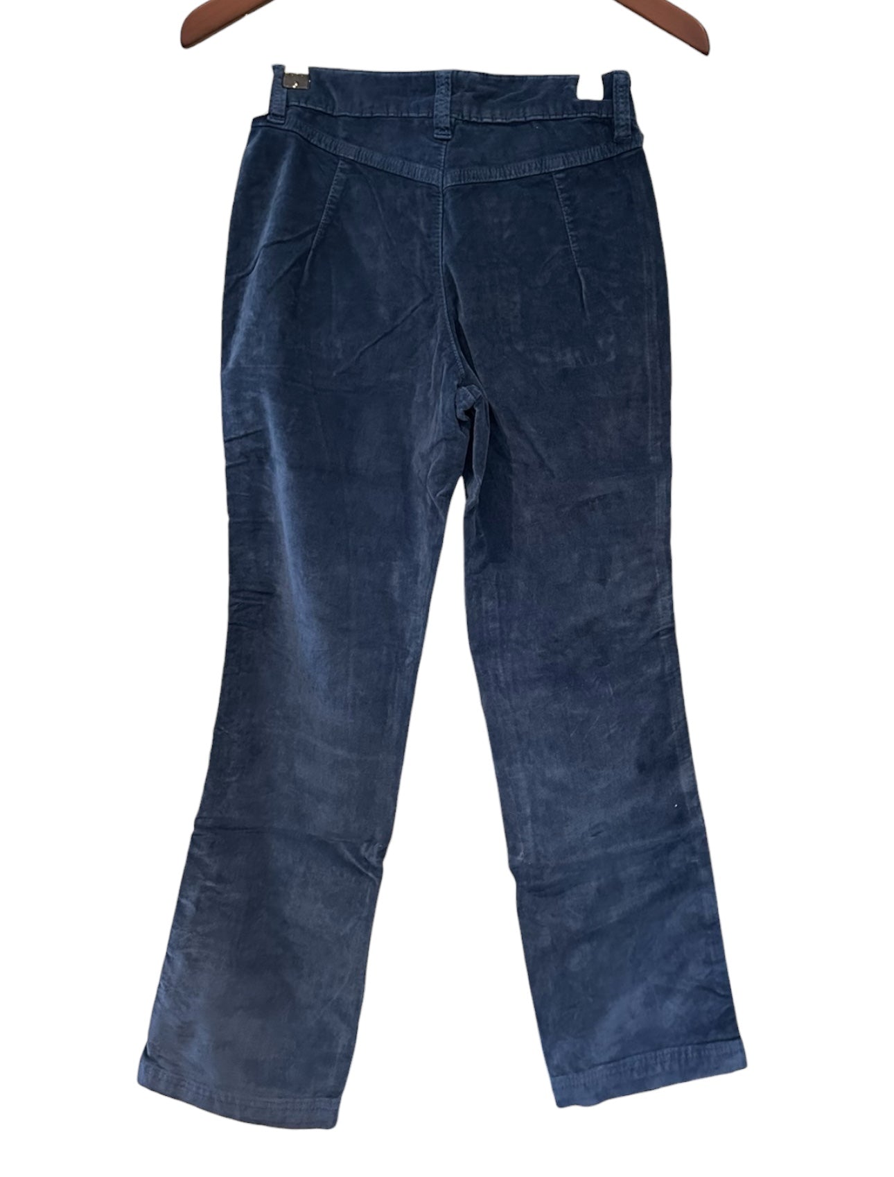 Free People Velvet High Time Kick Flare - Navy - US 2 UK 6 RRP 78
