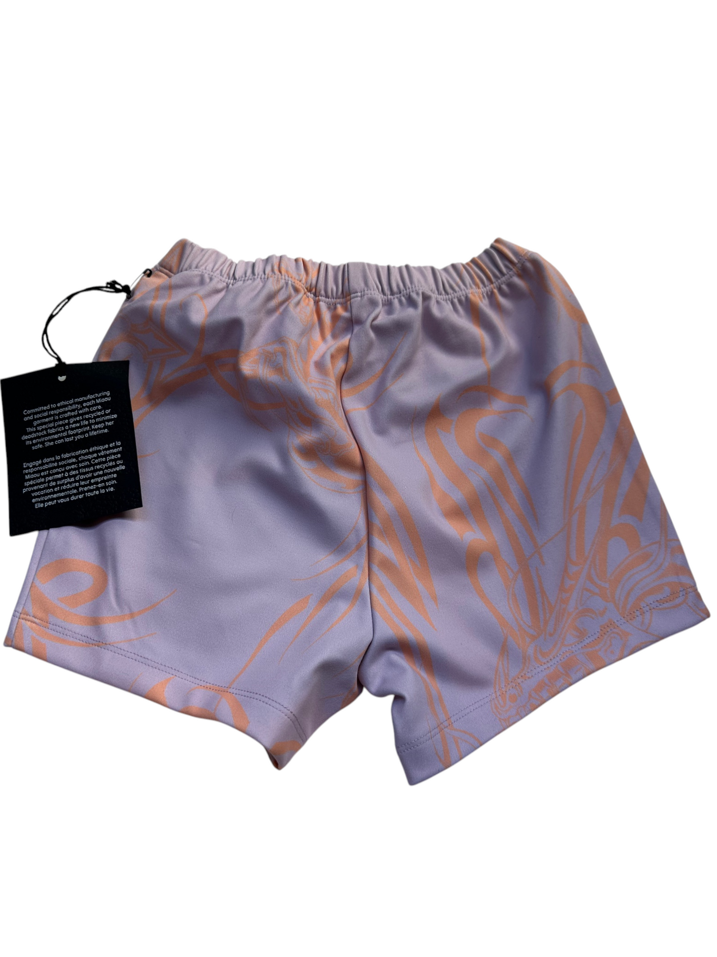Mia Lou x Urban Outfitters Lilac Peach Shorts - Size XS