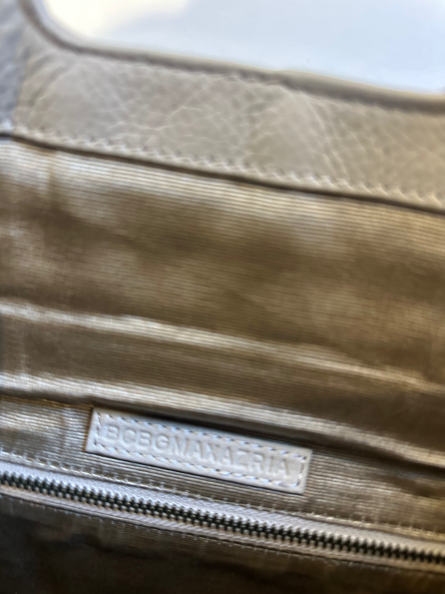 Bcbgmaxazara 2 Way Clutch Handbag - Black / Beige / Silver