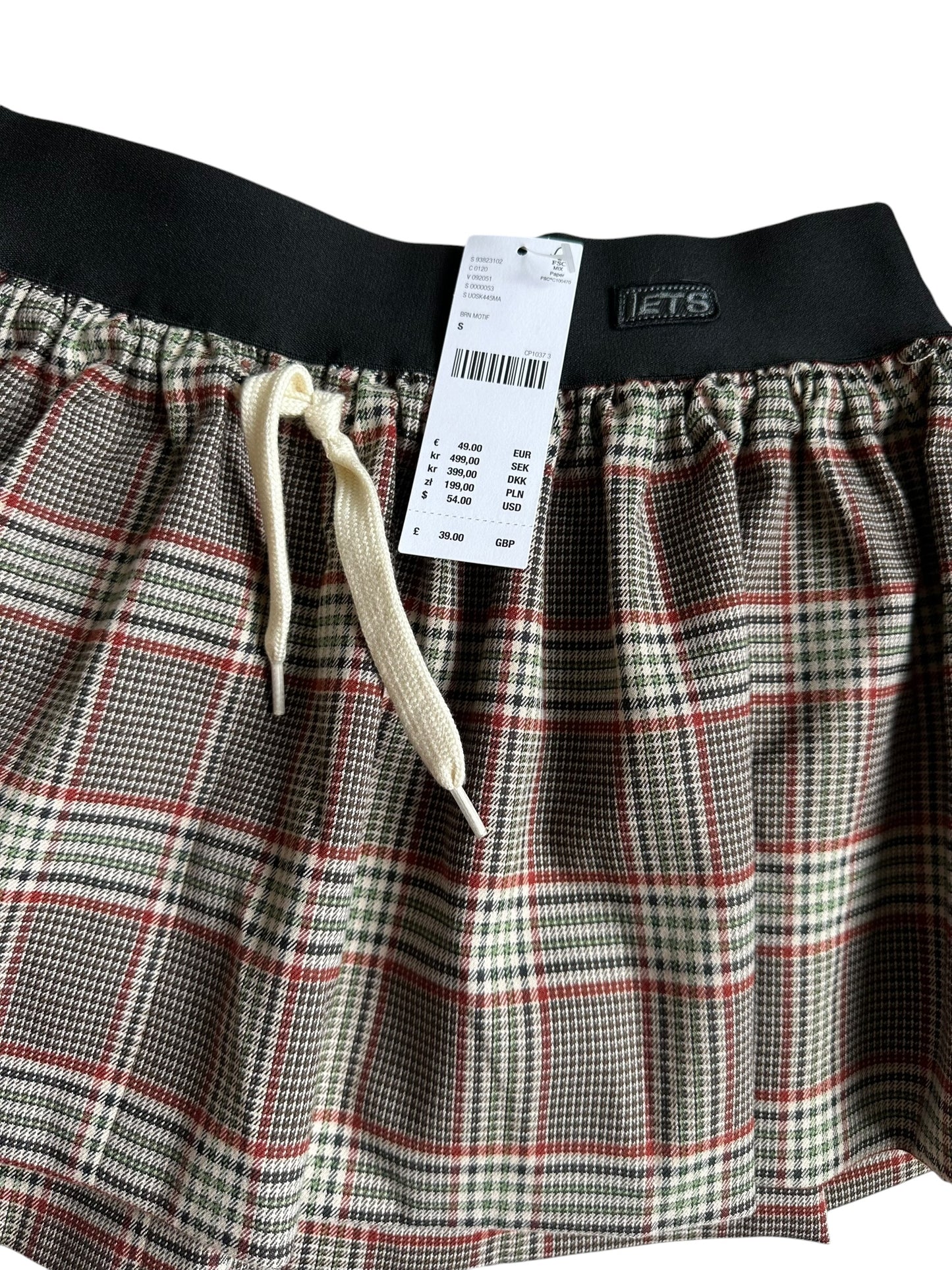Urban Outfitters iets frans.. Micro Mini Plaid Skirt Size S