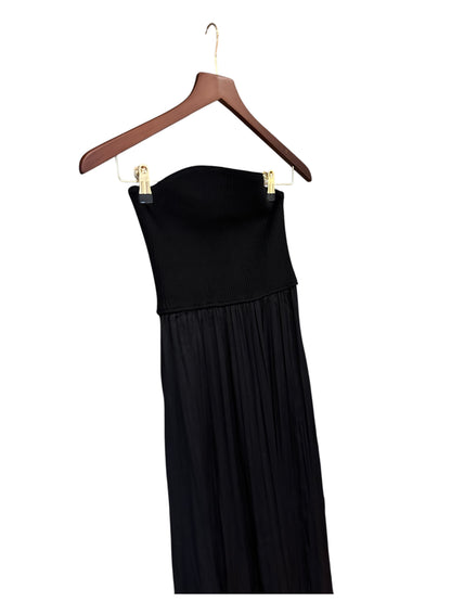 Strapless Jumper Dress - Anthropologie Twofer Dress With Ribbed Bodice & Flowy Skirt Size S