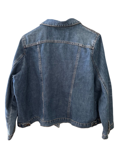 Wyse Oversized 100% Cotton Blue Denim Jacket - UK 6