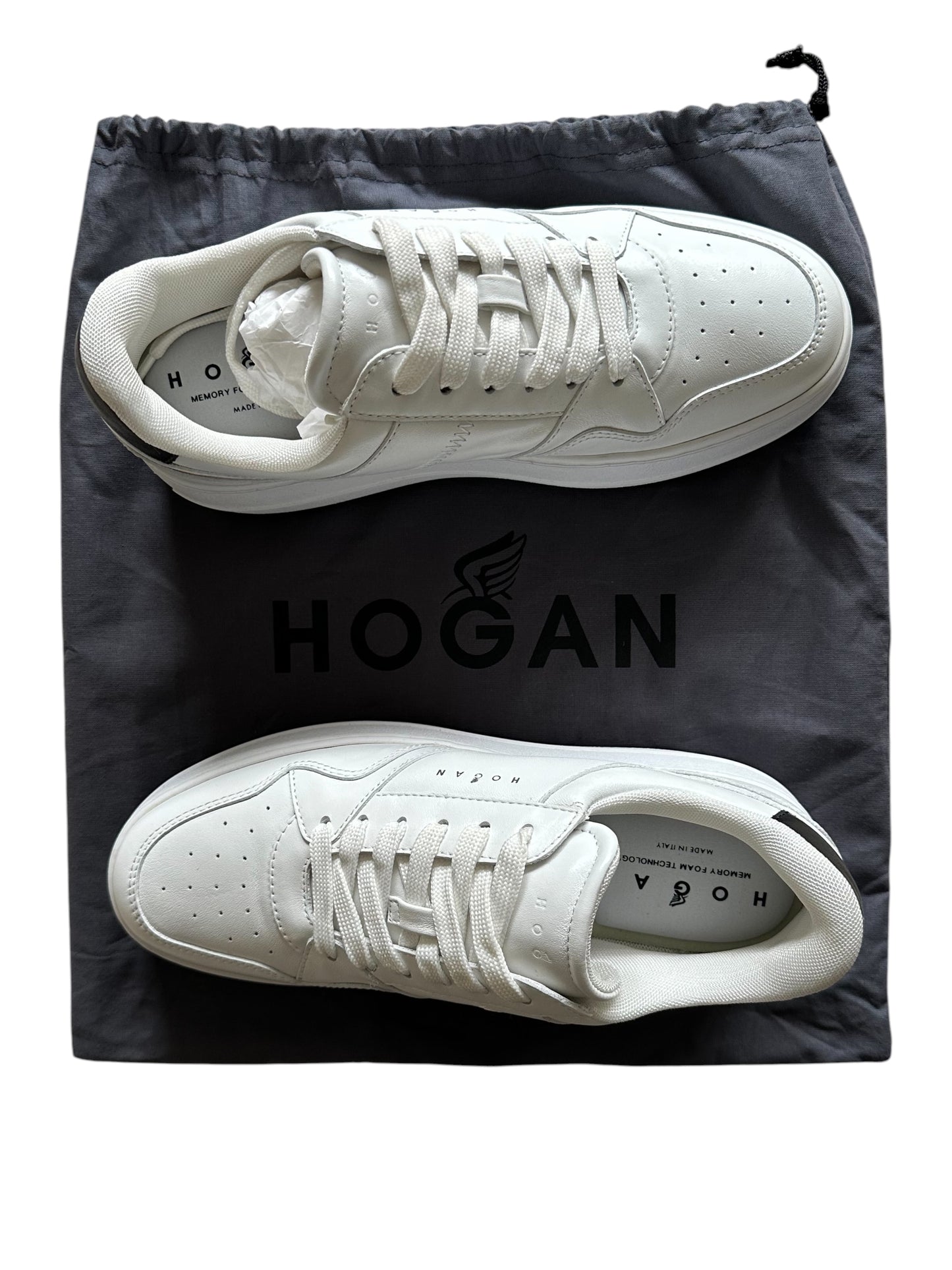 Brand New Hogan H670 Platform Low-Top White Trainers UK 5.5 EU 38.5