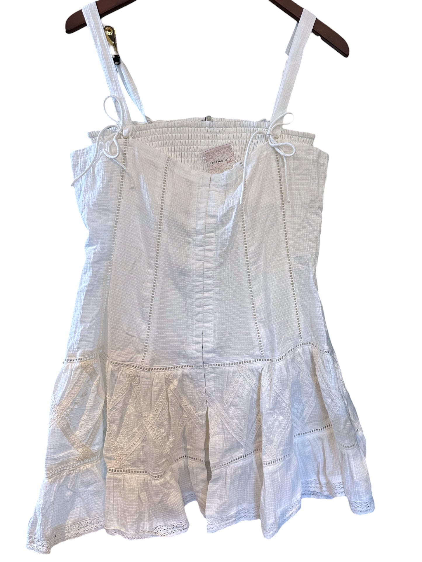 Free People Break Of Day Mini Dress / Bodysuit - Size M RRP 140