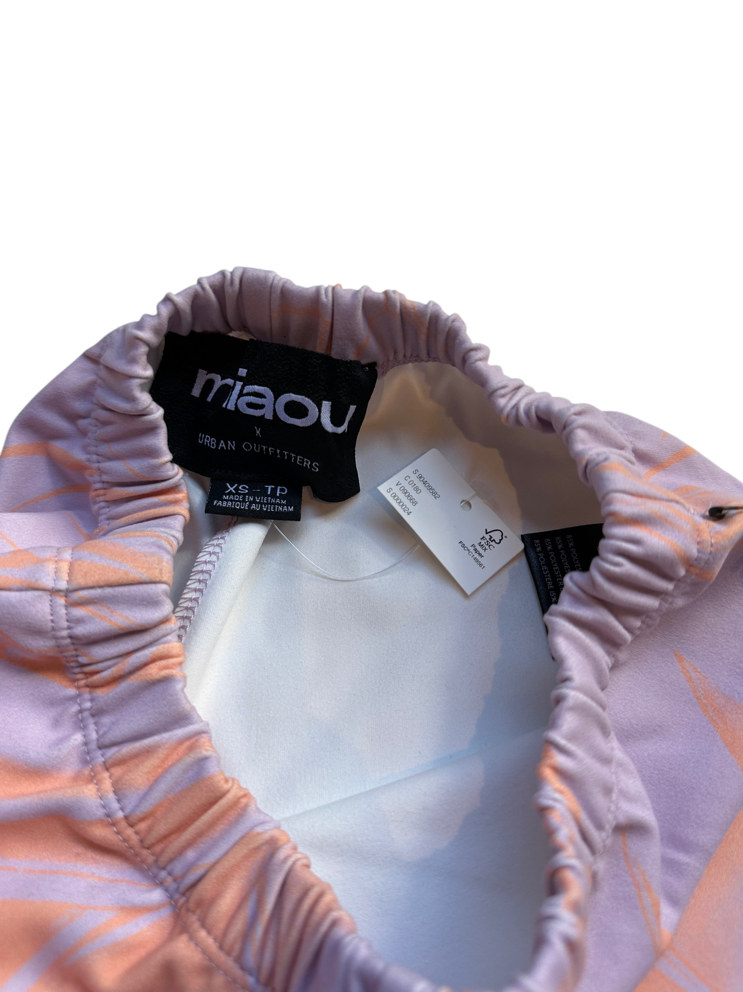Mia Lou x Urban Outfitters Lilac Peach Shorts - Size XS