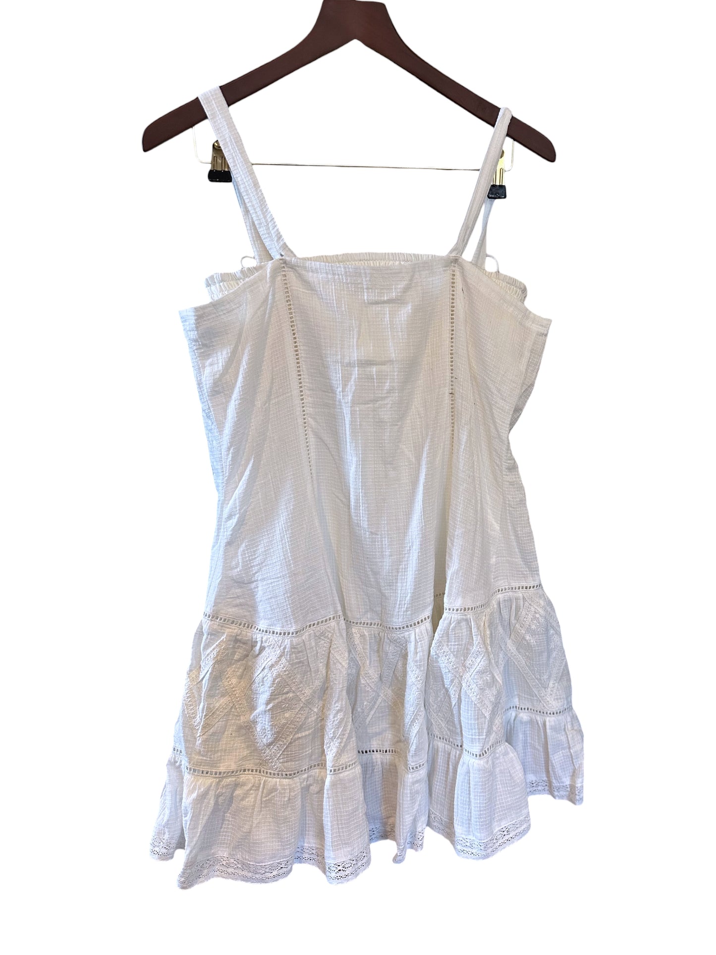 Free People Break Of Day Mini Dress / Bodysuit - Size M RRP 140