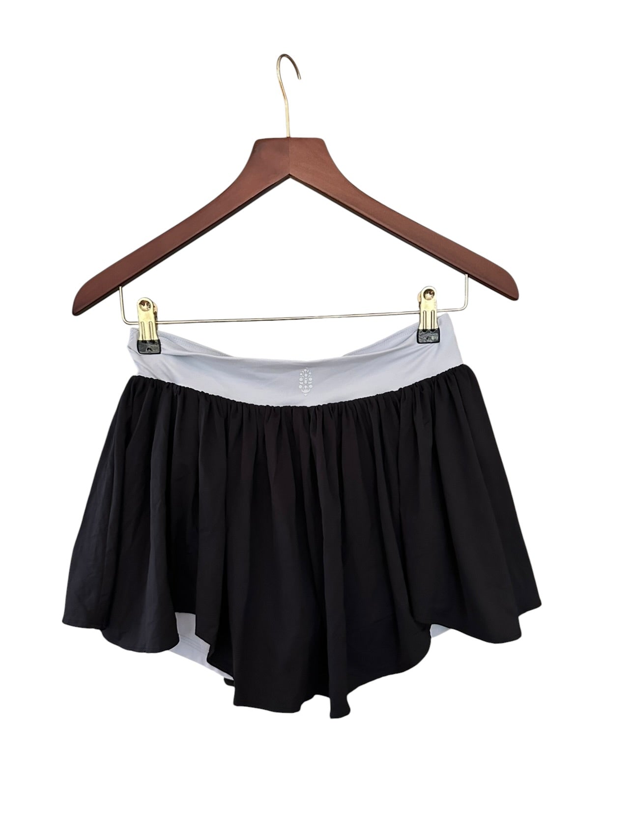 Free People Movement Black & Lilac Skort Size S