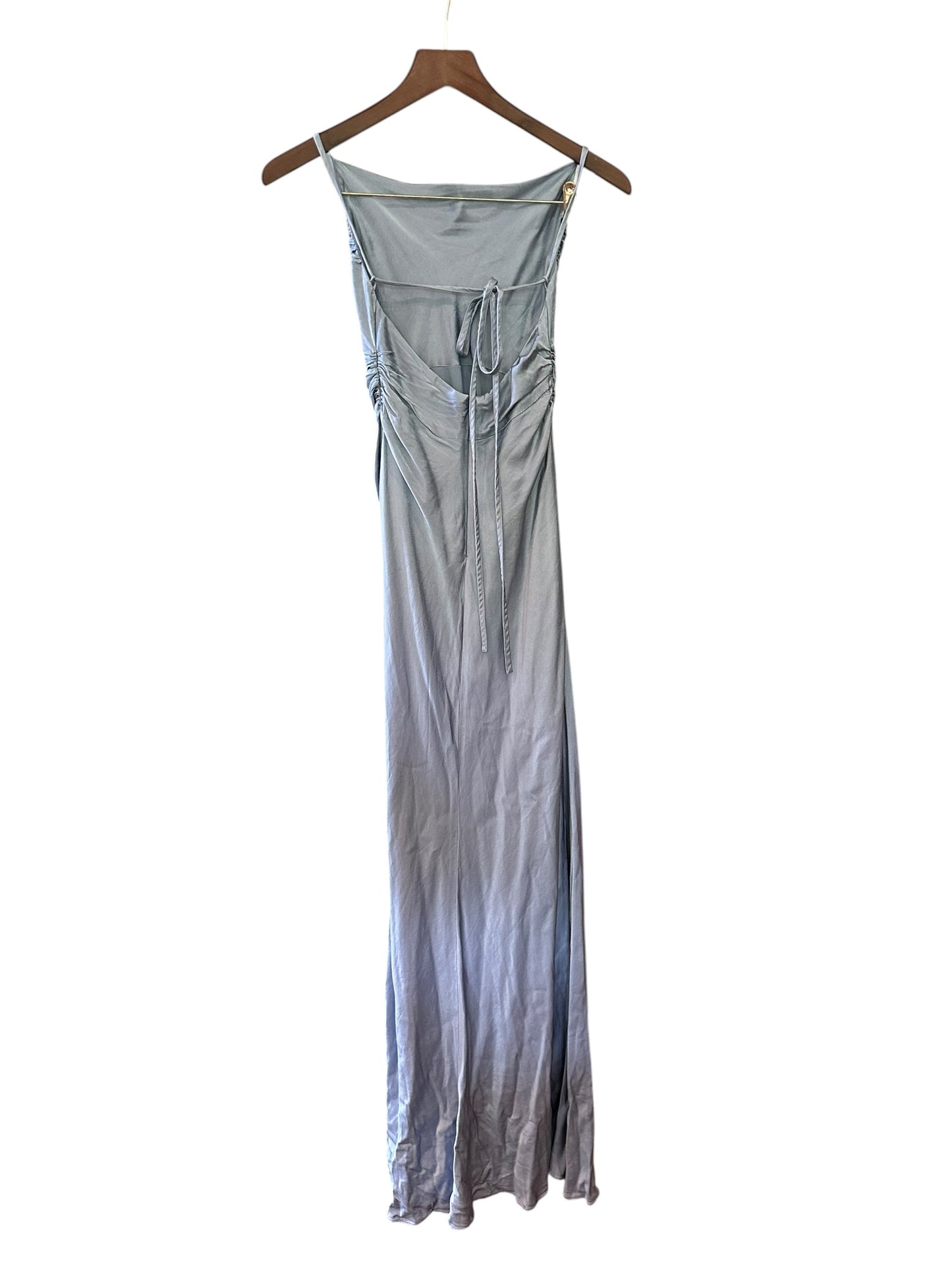 Shona Joy Revolve La Lune Lace Back Maxi Dress in Powder Blue Gown / Bridesmaids dress EU 36 UK 8