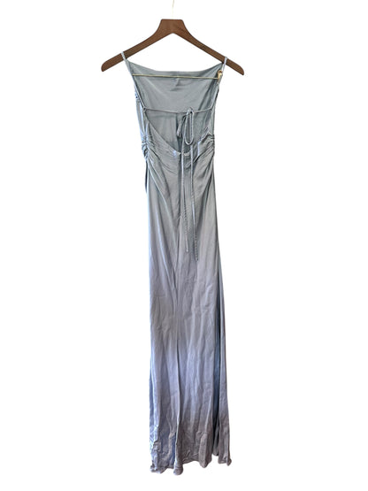 Shona Joy Revolve La Lune Lace Back Maxi Dress in Powder Blue Gown / Bridesmaids dress EU 36 UK 8