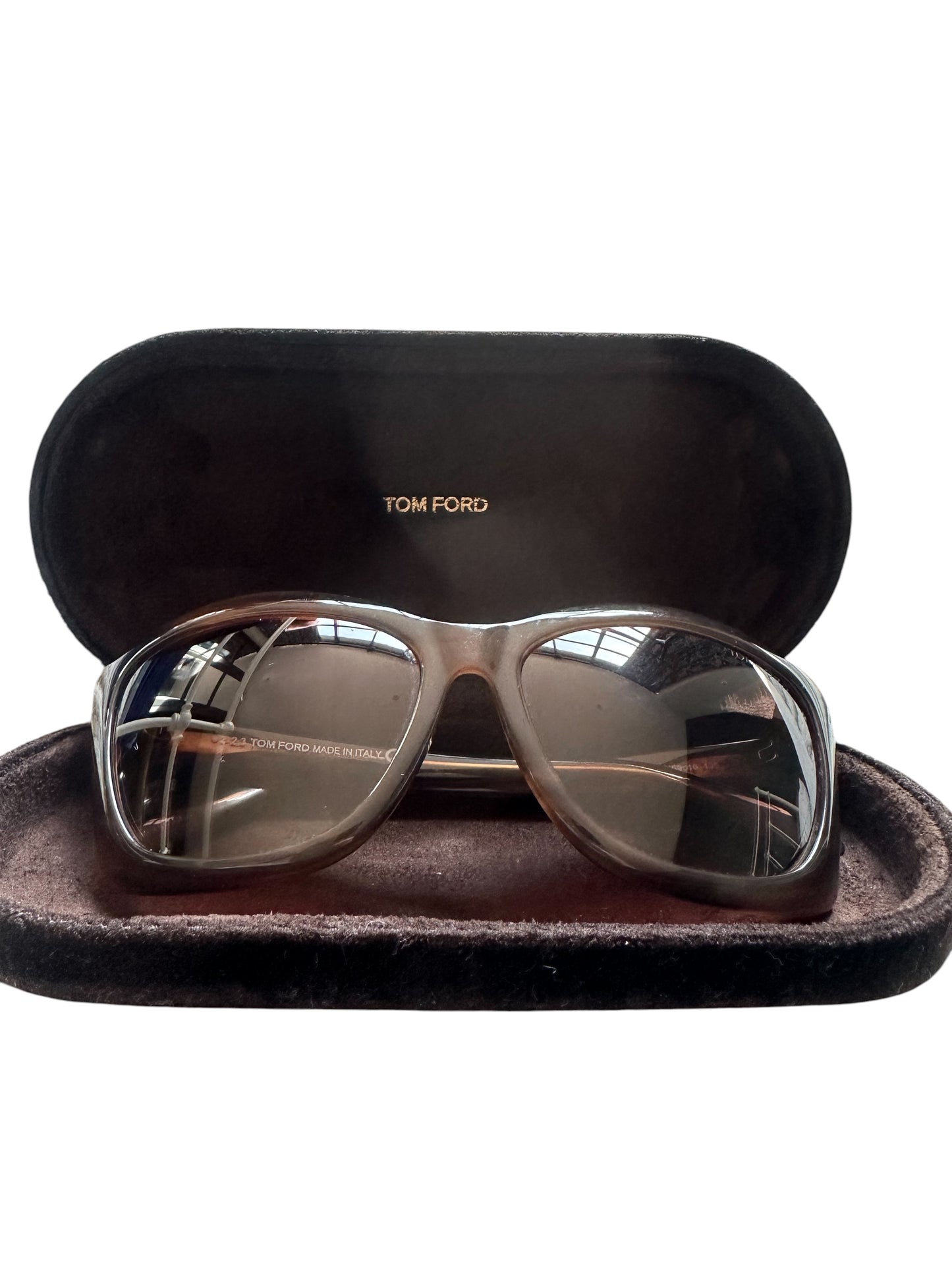 Tom Ford Lana Sunglasses Brown Frame Gradient Lens FT0280 50F 59-16 135