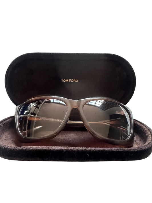 Tom Ford Lana Sunglasses Brown Frame Gradient Lens FT0280 50F 59-16 135