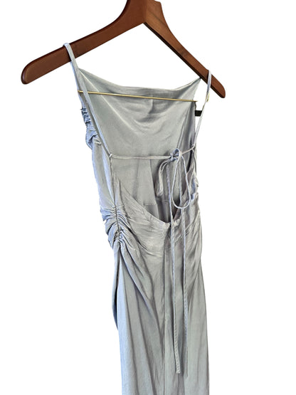 Shona Joy Revolve La Lune Lace Back Maxi Dress in Powder Blue Gown / Bridesmaids dress EU 36 UK 8