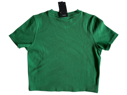 Green Urban Outfitters Fila x Hailey Bieber Crop Top - Size L