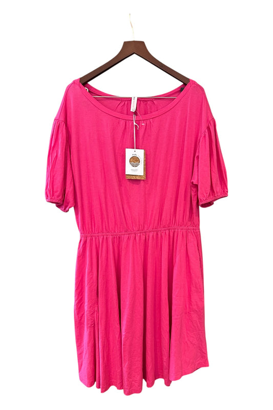 Pink Anthropologie daily practise Summer Beach dress - Size XL