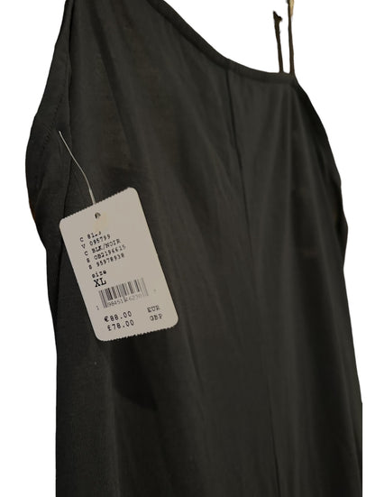 Free People Back To Love One Piece - Black - Size XL - RRP 78
