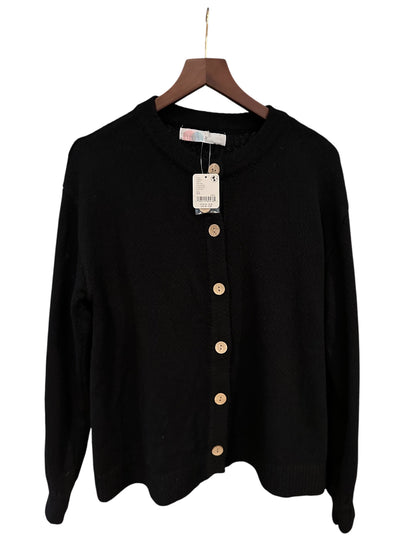 Free People Black Button Down Cardigan - Size XS/S