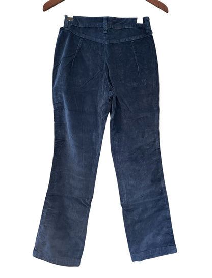 Free People Velvet High Time Kick Flare - Navy - US 2 UK 6 RRP 78