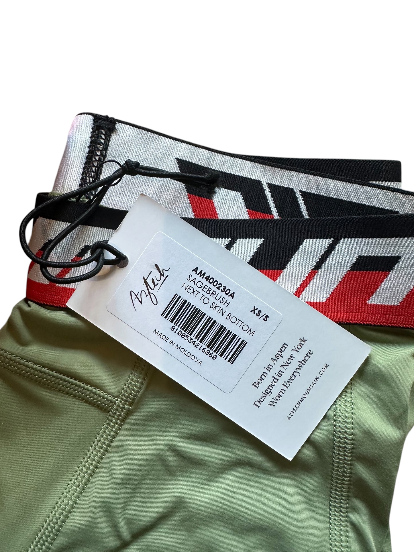 Aztech Mountain Base Layer Leggings next to skin bottom Size XS/SRRP 246
