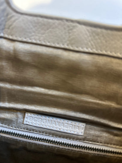 Bcbgmaxazara 2 Way Clutch Handbag - Black / Beige / Silver