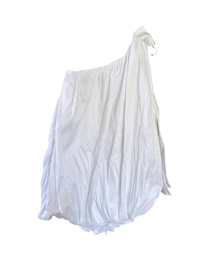 Anthropologie Bardot Razia One Shoulder Bubble Hem Mini Dress Orchid White - Size UK 8
