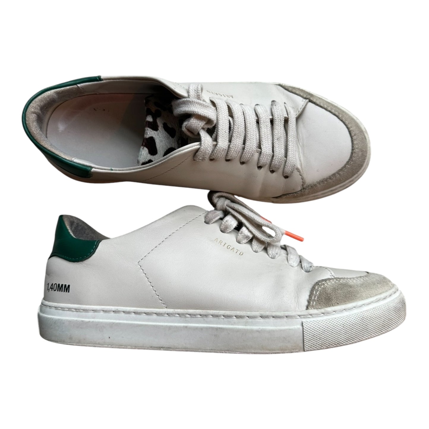 Axel Arigato Women's White Clean 90 Animal Trainer UK 6