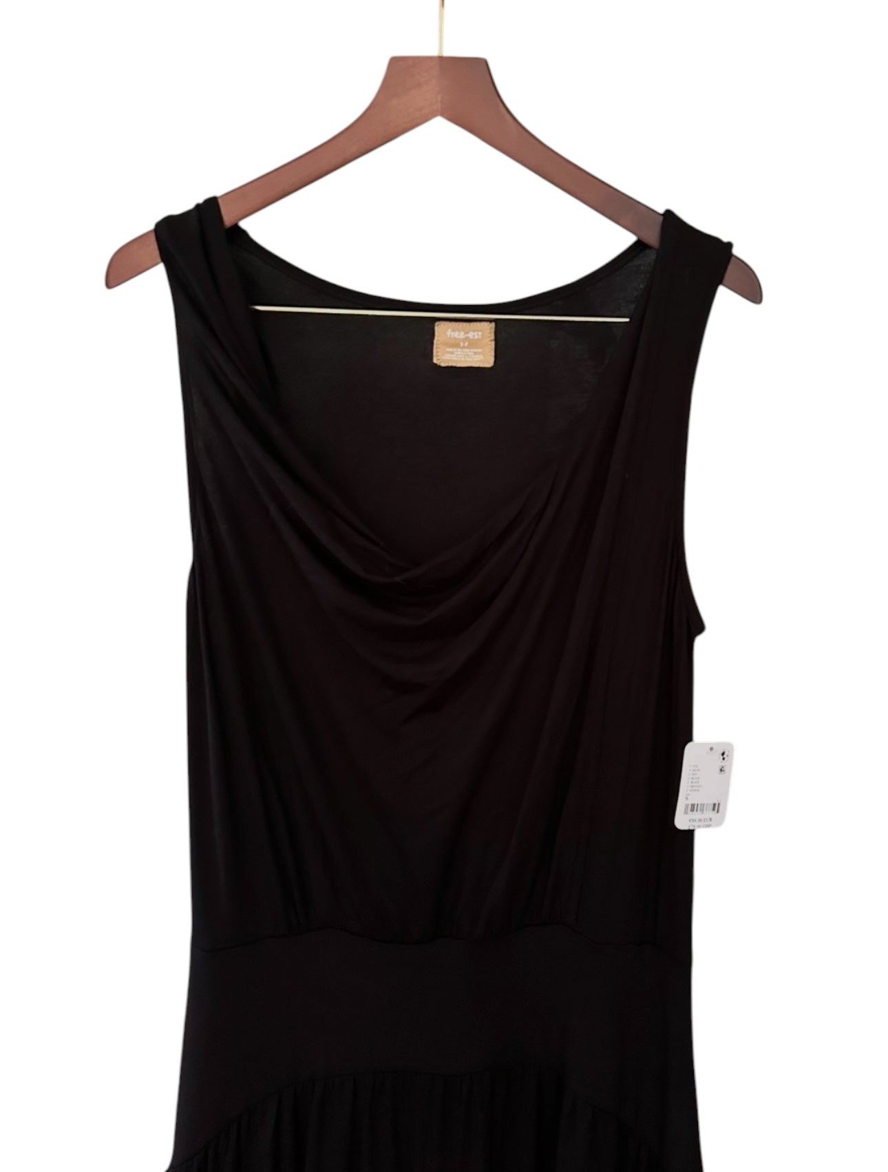 Free People Black Royale One-Piece - Size S - M RRP 78