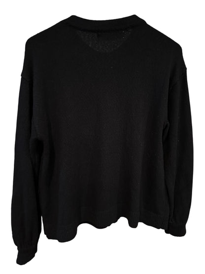 Free People Black Button Down Cardigan - Size XS/S