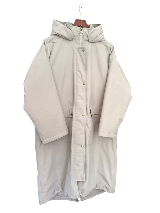 Barbour Marnie Waterproof Jacket - Light Sand/Blanc/Light Sand - Size 14