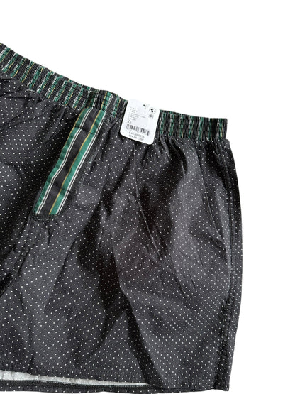 Black & White Polka Dot Free People Boxer Style Shorts - Size XS
