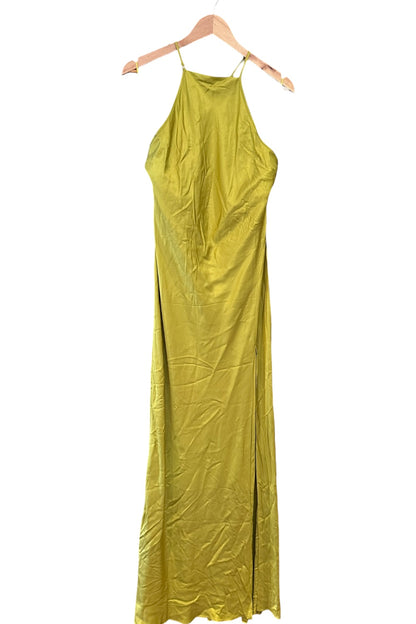 Bec + Bridge Teresa Halter Maxi Dress in Wasabi - Size 14
