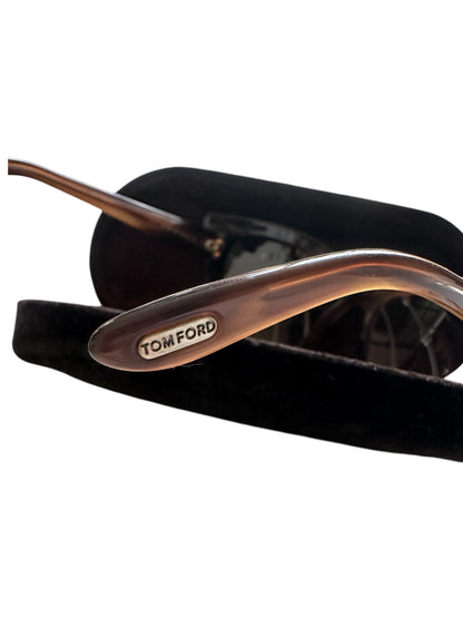 Tom Ford Lana Sunglasses Brown Frame Gradient Lens FT0280 50F 59-16 135