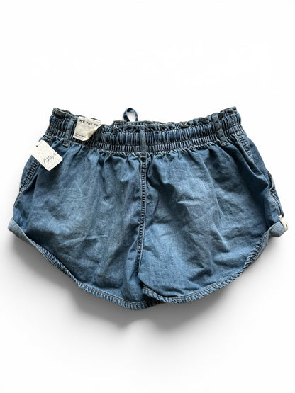 Free People Low Rise Blue Maisie Meadow Shorts - Size S