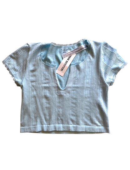 Urban Outfitters ‘Out From Under’ Cap Sleeve Cropped Cami Top -  Light Blue Size XL