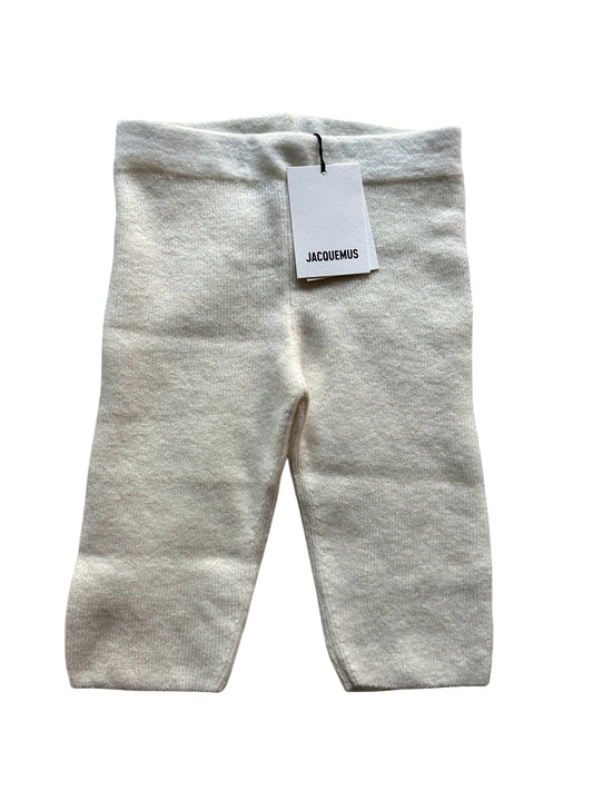 Jacquemus Ssense Exclusive Mohair Le Short Arancia - Beige / Cream - Size 34 - RRP 280