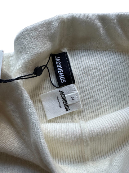 Jacquemus Ssense Exclusive Mohair Le Short Arancia - Beige / Cream - Size 34 - RRP 280