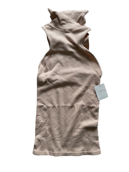 Free People Always Ready Fitted Turtleneck Tank Top in Rose Size XS/S