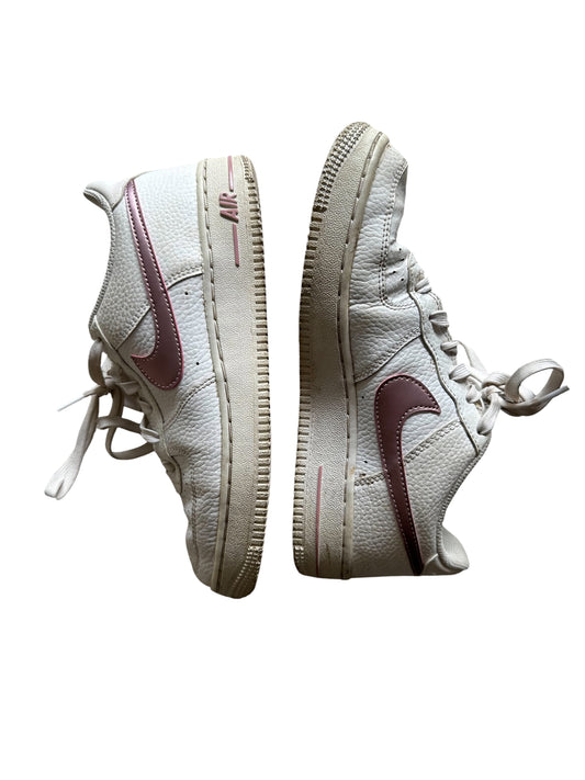 Nike Air Force 1 GS 'White Pink Glaze' Size UK 5 EU 38