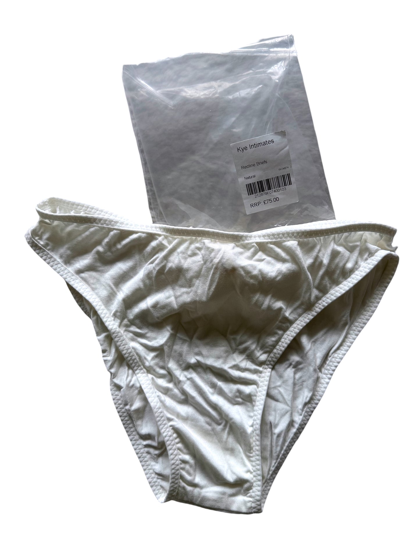 Kye Intimates Recline Briefs - Natural - Size 3 UK  12