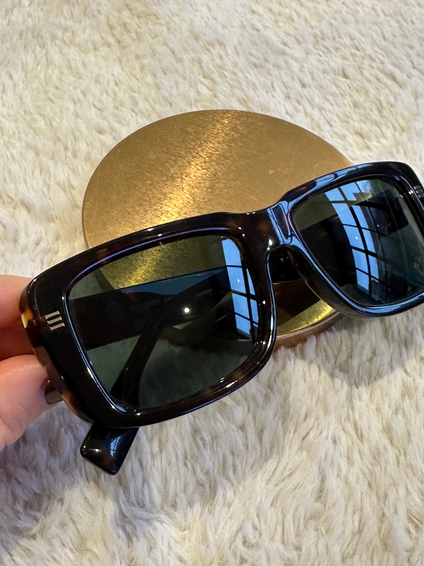 Men’s Burberry BE4376U Rectangle Jarvis 300271 Avana Scura Size 55mm