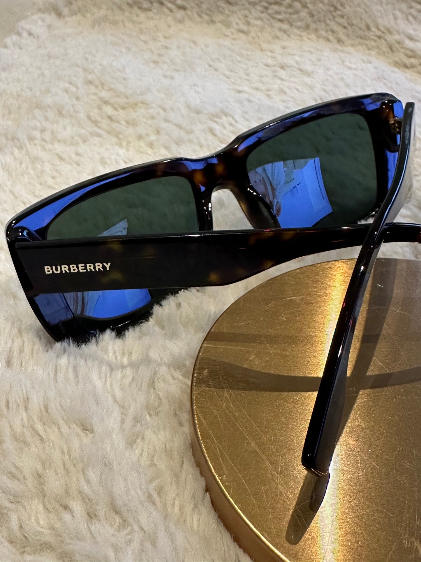 Men’s Burberry BE4376U Rectangle Jarvis 300271 Avana Scura Size 55mm
