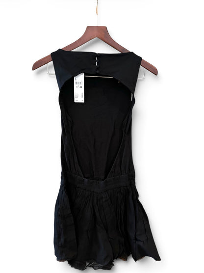 Black Urban Outfitters Open Back Mini Dress / Playsuit Size XXS / UK 6&nbsp;